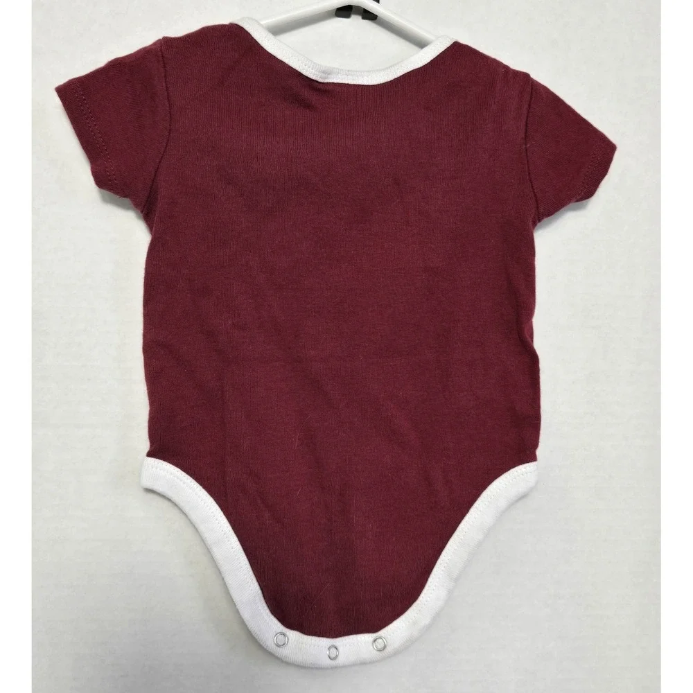 Russell‎ Iowa State Cyclones Baby Bodysuit 3-6M Red My First Words NCAA Onesie